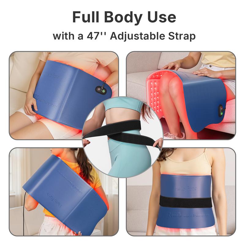 Red Light Therapy Pad Full-Body Relief in Minutes