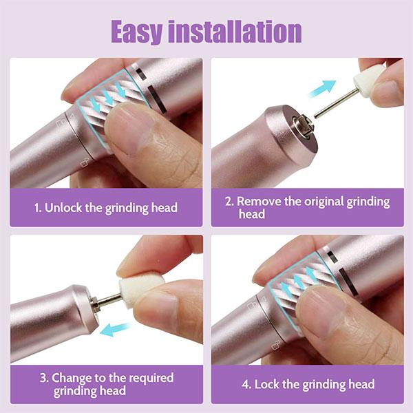 Electric Nail Drill File Professional