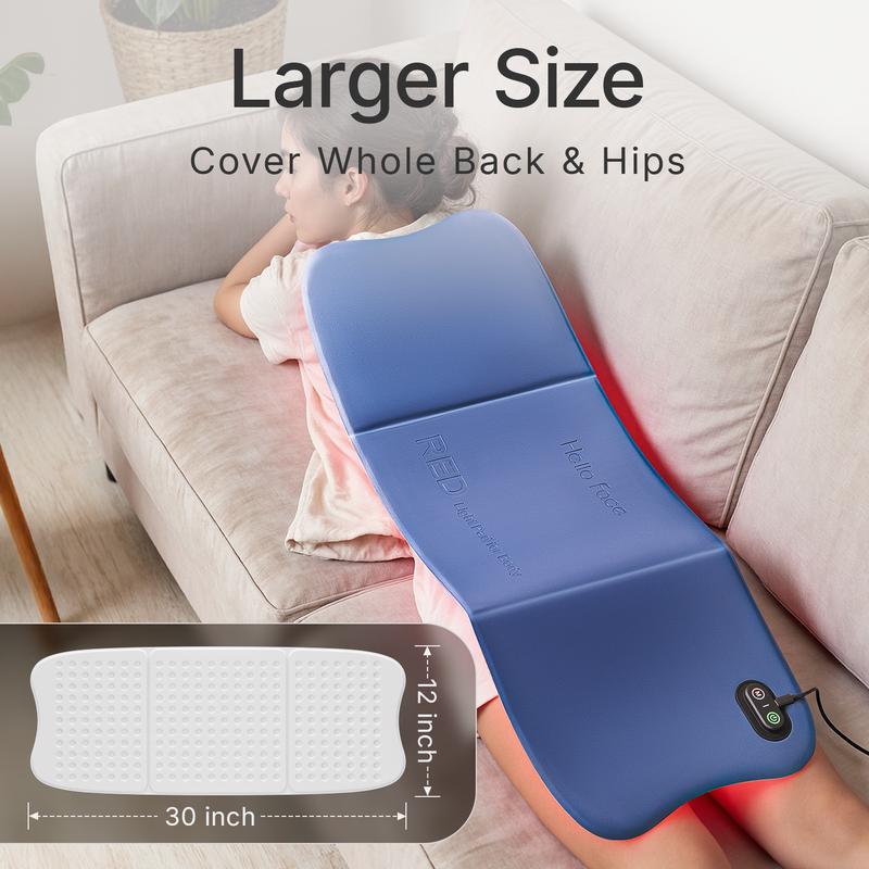 Red Light Therapy Pad Full-Body Relief in Minutes